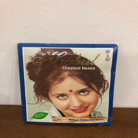 Picture of Herbal Chestnut color Henna 10 Gm
