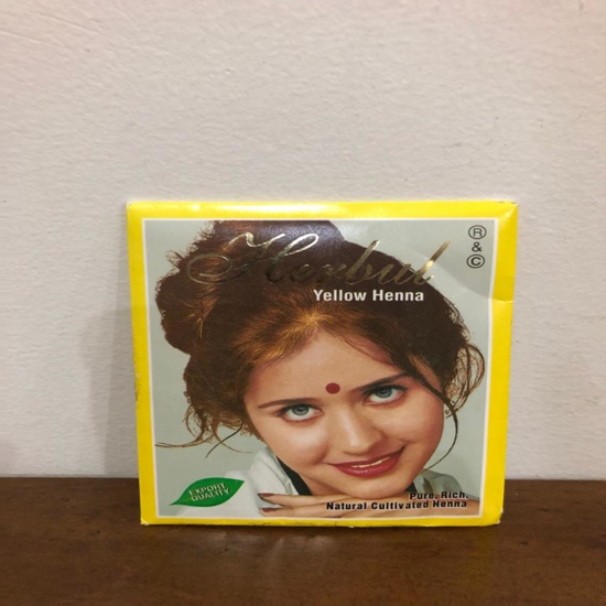 Picture of Herbal Yellow Henna 10 Gm