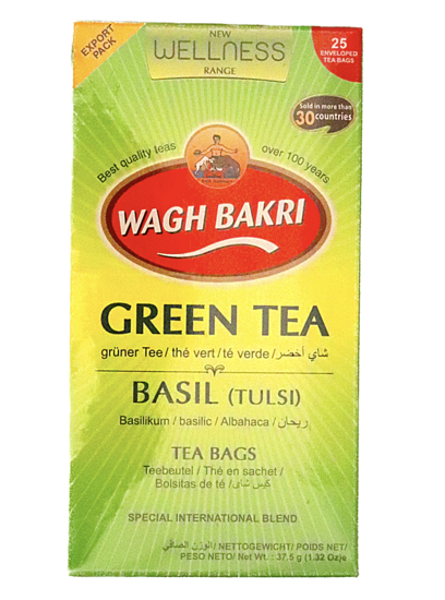 Picture of Wagh Bakri Green Tulsi(Basil) Tea Bags