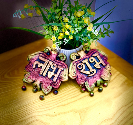 Picture of Shubh Labh Hanging Plates