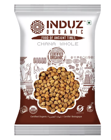 Picture of Black Chana  Whole (INDUZ Organic) 1 Kg