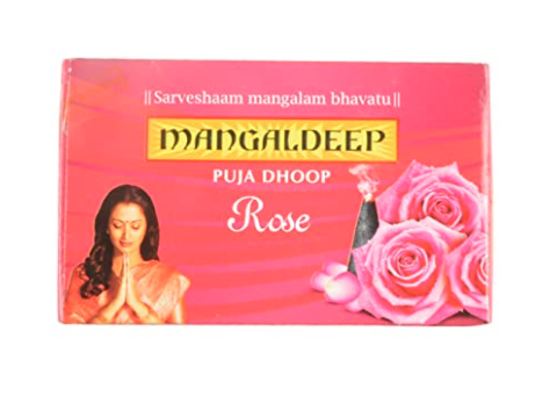 Picture of Mangaldeep Rose Dhoop cones (20)