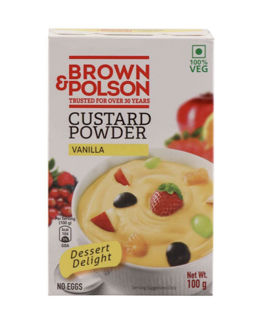 Picture of Brown & Polson Vanilla Custard Powder 100 gm