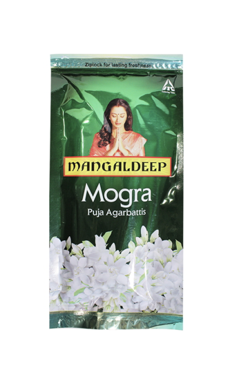 Picture of Mangaldeep incense stick mogra 108 sticks