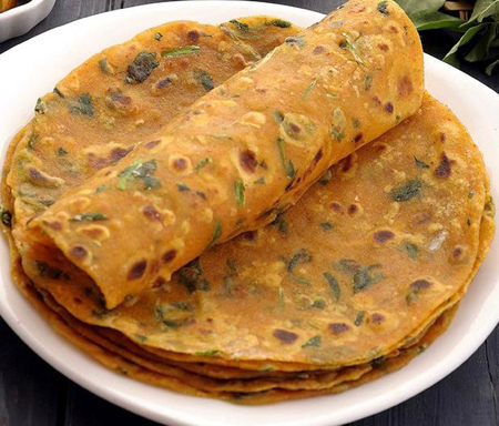 Picture of Methi Thepla (Fresh Homemade) 5 pcs