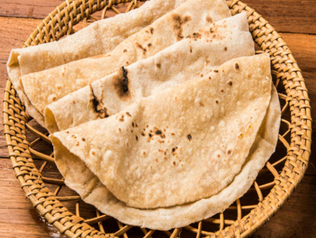 Picture of Whole Wheat Chapati/Roti (Homemade 80% Cooked and Frozen) 10 Pcs
