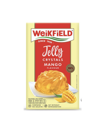 Picture of Weikfield Jelly Crystals Mango Flavour 90 gm