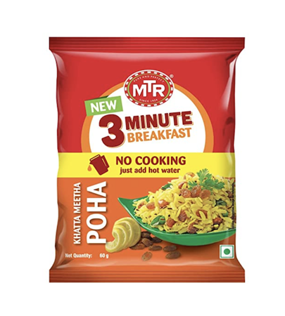 Picture of MTR 3 Minute Breakfast  Poha 60g