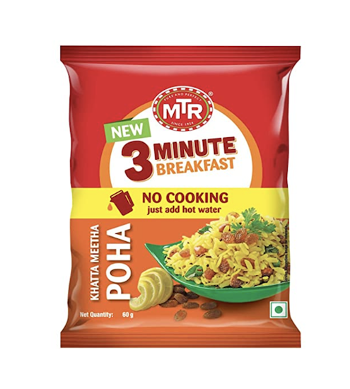 Picture of MTR 3 Minute Breakfast  Poha 60g