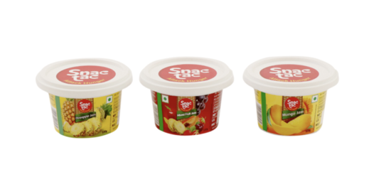 Picture of Snac tac 3 in 1 Pineapple, Mango and Mixed Fruit Jam 300 g (Buy 2 Get 1 Free)