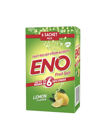 Picture of Eno Lemon Flavoured Powder, 30gm box (6N X 5gm)