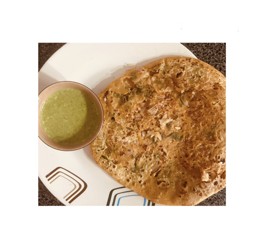 Picture of Onion paratha (Fresh Homemade 80% Cooked and Frozen) 2 pcs