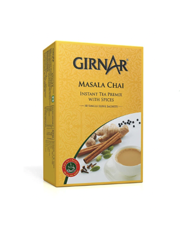 Picture of Girnar Instant Premix With Masala Chai (Box of 10) tea