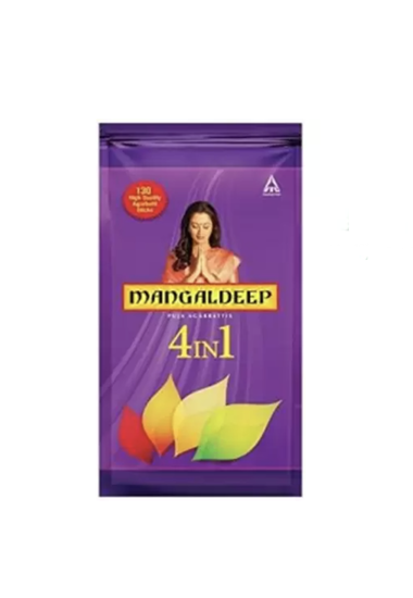 Picture of Mangaldeep incense stick 4 in 1 108 sticks