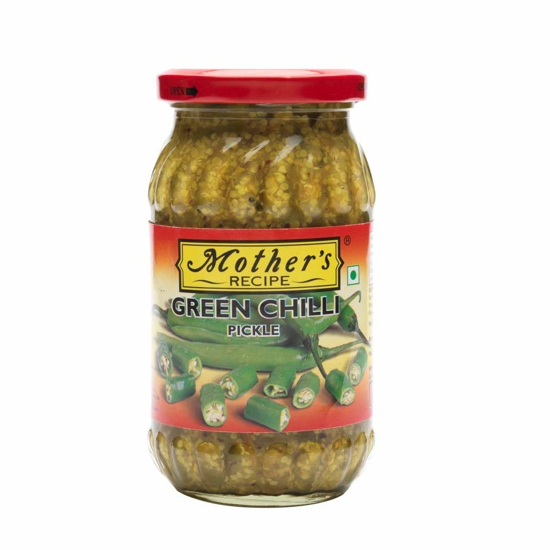 Picture of Mothers Green chilli Pickle 300gms