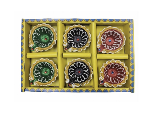 Picture of Set of 6 Diwali Diya