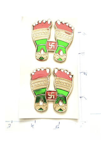 Picture of DW22_Ma Laxmi feet sticker set